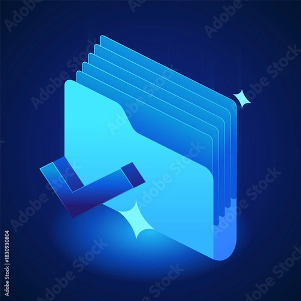 Obraz Banking icon Business registration