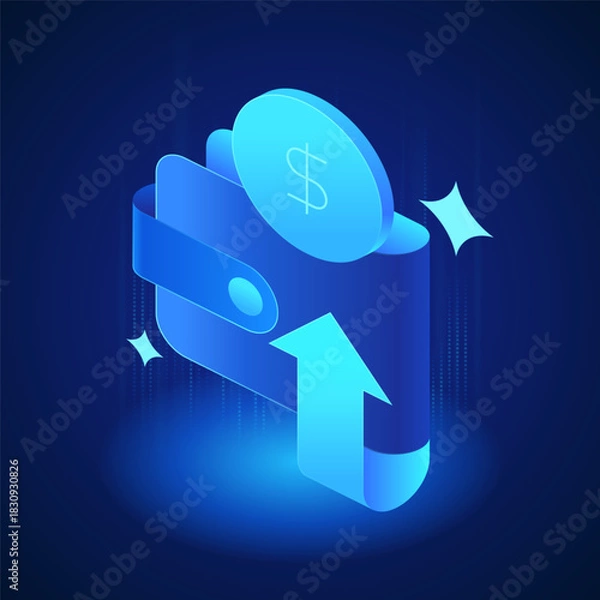 Obraz Banking icon Cash withdrawal