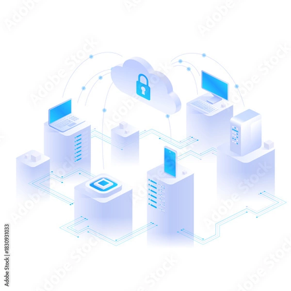 Obraz Software Cloud