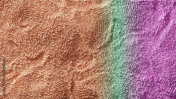 Fototapeta 細かい粒子で構成されたパステルカラー模様