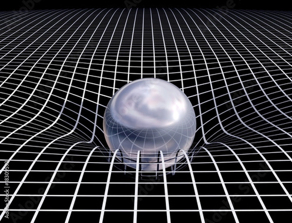 Obraz Continuum czas kosmosu