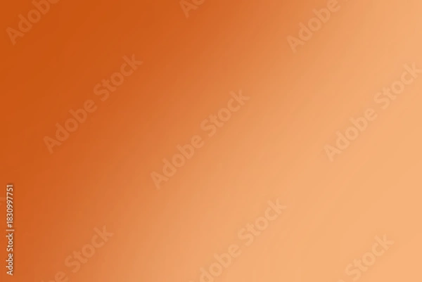 Obraz Abstract Smooth Gradient Background: Modern Orange and Peach Blend Wallpaper