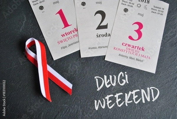 Obraz Majowy weekend