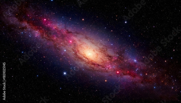 Fototapeta space galaxy in space