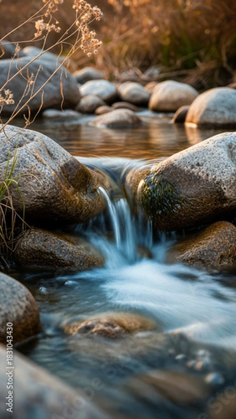 Obraz stream in the forest