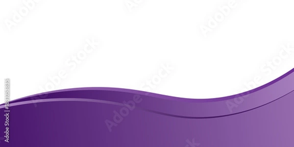 Fototapeta Dynamic Purple Swoosh . EPS 10