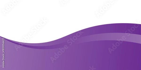 Fototapeta Dynamic Purple Swoosh . EPS 10