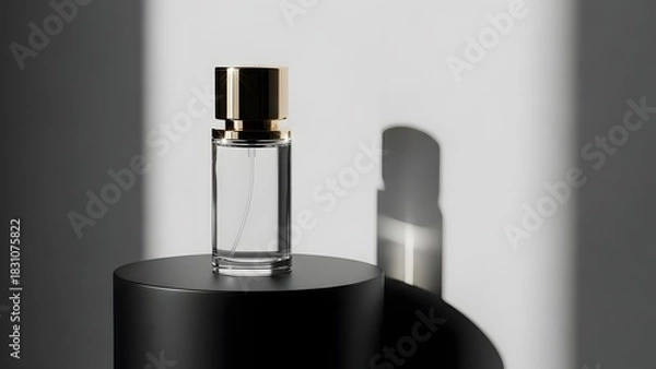 Obraz High-End Minimal Perfume Bottle Scene