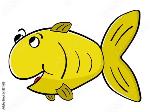 Fototapeta fish vector illustration