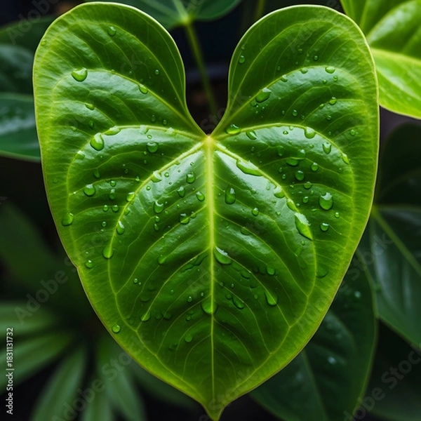 Obraz green anthurium 