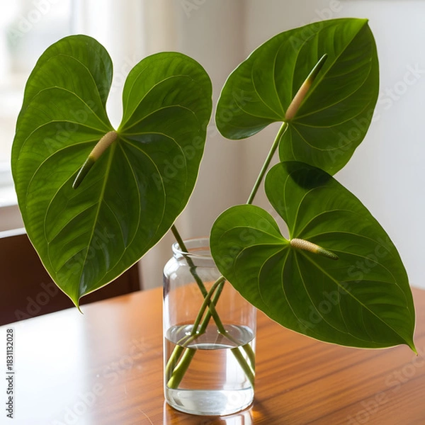 Obraz green anthurium 