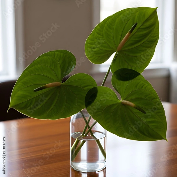 Obraz green anthurium 