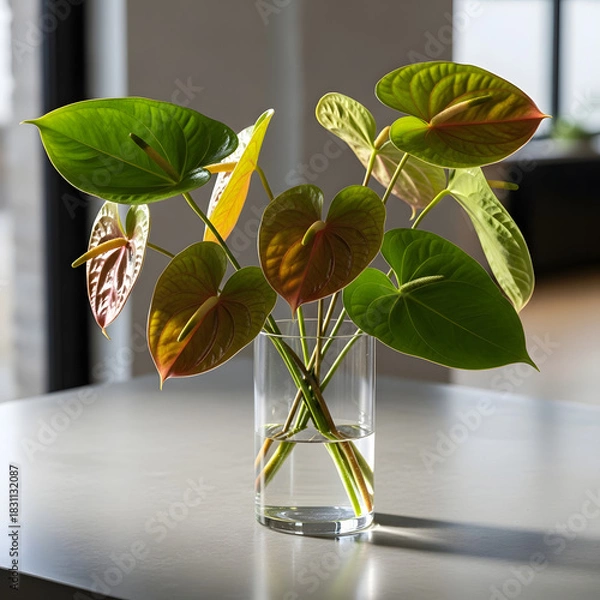 Obraz green anthurium 