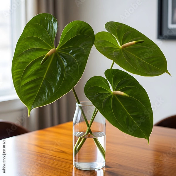 Obraz green anthurium 