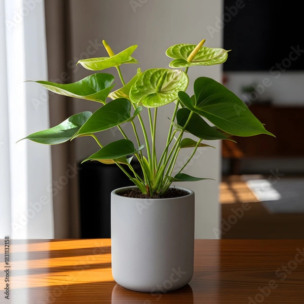 Obraz green anthurium 