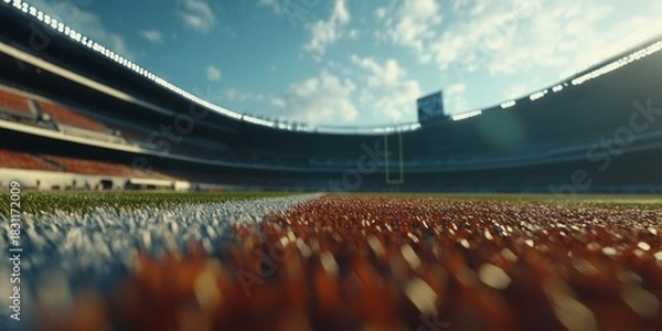 Obraz Aerial view of people attending an event