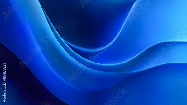 Fototapeta Sapphire blue gradient background