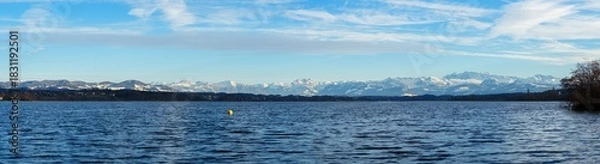 Obraz greifensee im November