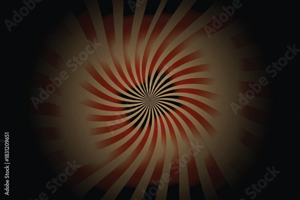 Obraz Minimal Sunburst Background with Soft Light Beams