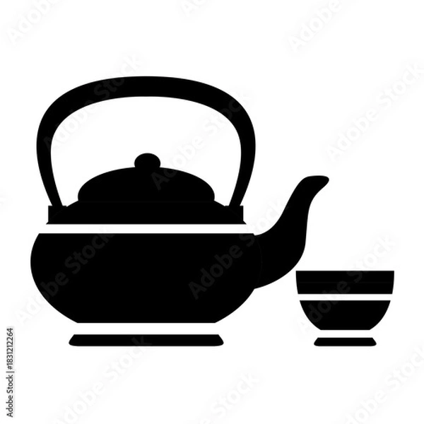 Obraz Teekanne Teetasse