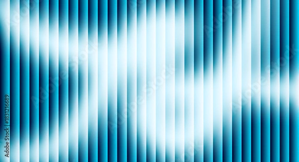 Fototapeta Abstract blue gradient vertical stripe modern texture background