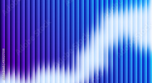 Fototapeta Abstract vibrant vertical stripes gradient purple to blue light