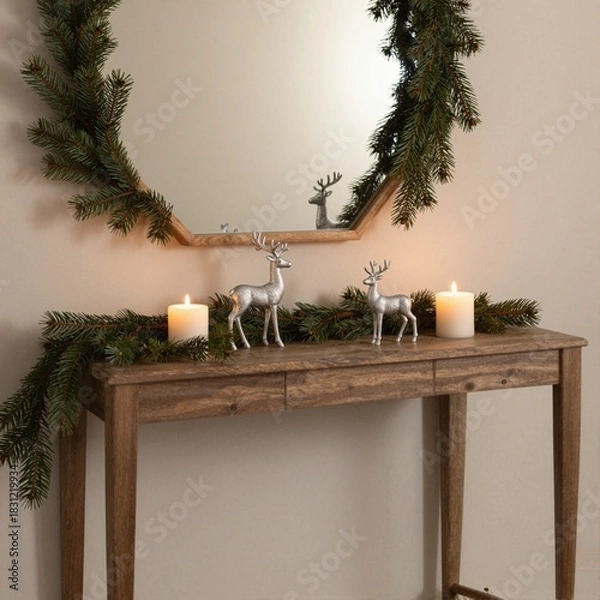 Obraz Entryway Console Holiday