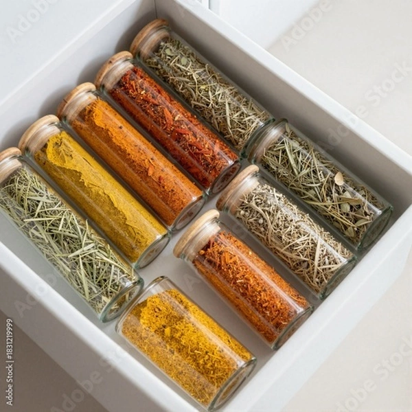 Obraz Kitchen Spice Drawer