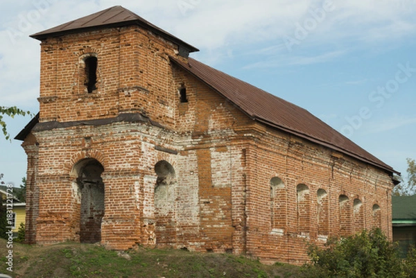 Obraz abandoned Boris and Gleb temple