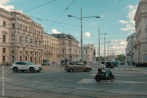 Obraz Schwarzenbergplatz, Wiedeń