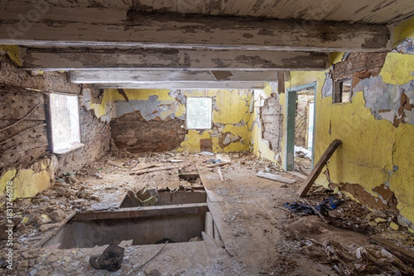 Obraz Opuszczony dom