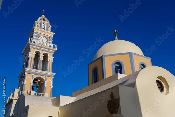 Obraz Holy Cathedral of Saint John the Baptist in Santorini