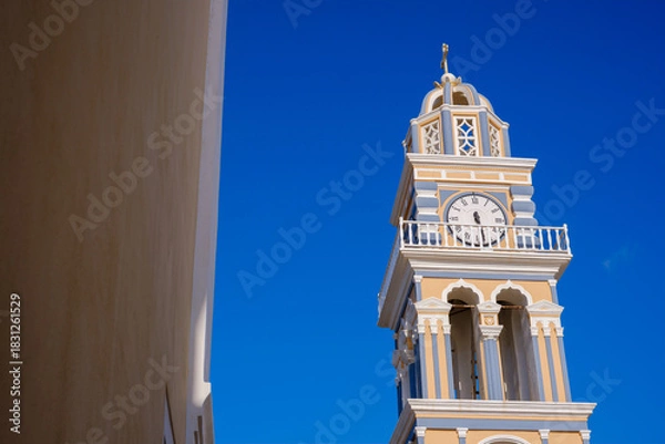 Obraz Holy Cathedral of Saint John the Baptist in Santorini