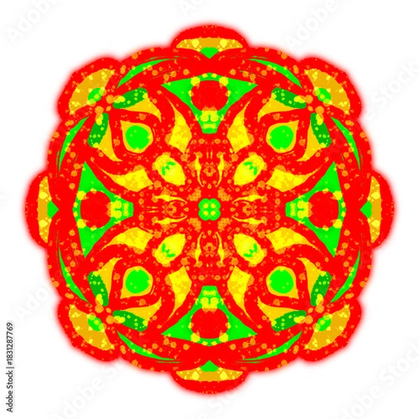 Obraz colorful mandala pattern design 