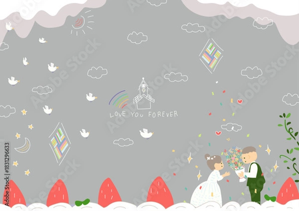 Obraz ストロベリーウェディング