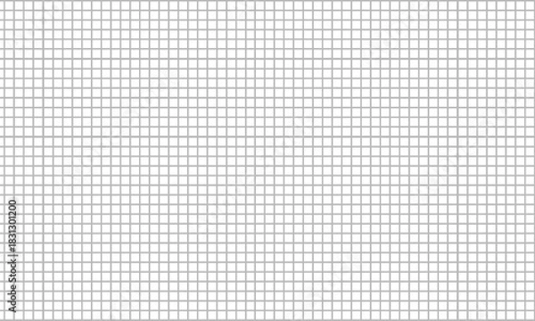 Obraz grey fabric texture★方眼用紙デザインテクスチャの背景壁紙