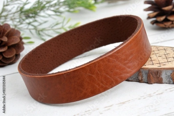 Fototapeta chocolate cake with nuts