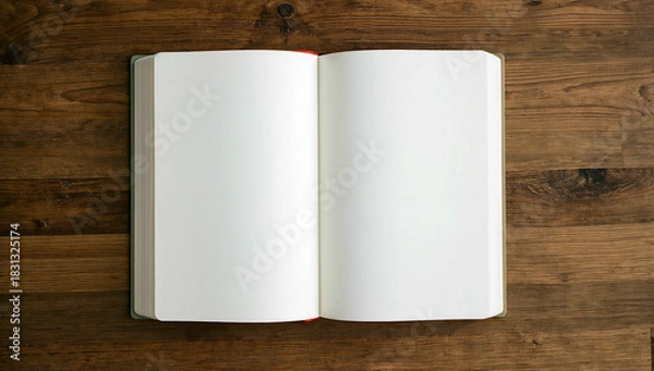 Obraz Open book ready for the reader to explore