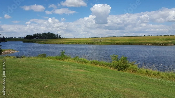 Fototapeta cloud river