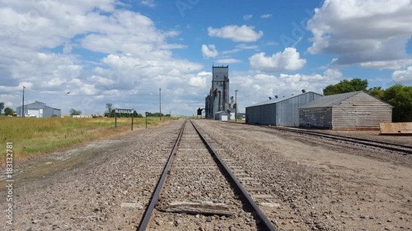 Fototapeta train tracks
