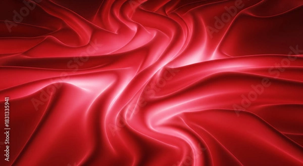 Obraz creepy glowing red abstract background