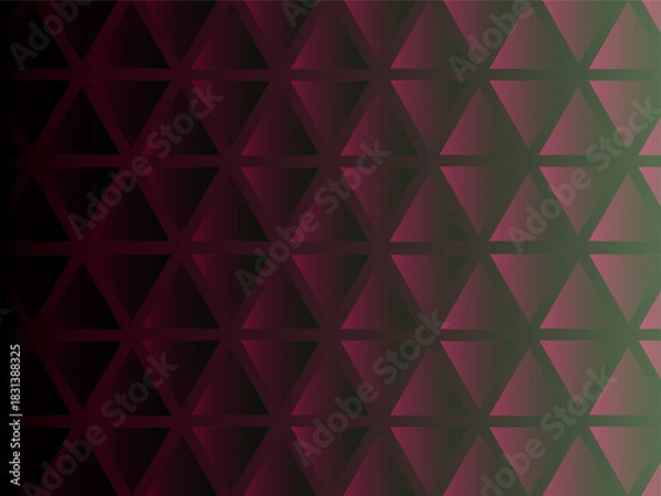 Fototapeta Purple Blue Deep Triangle Pattern