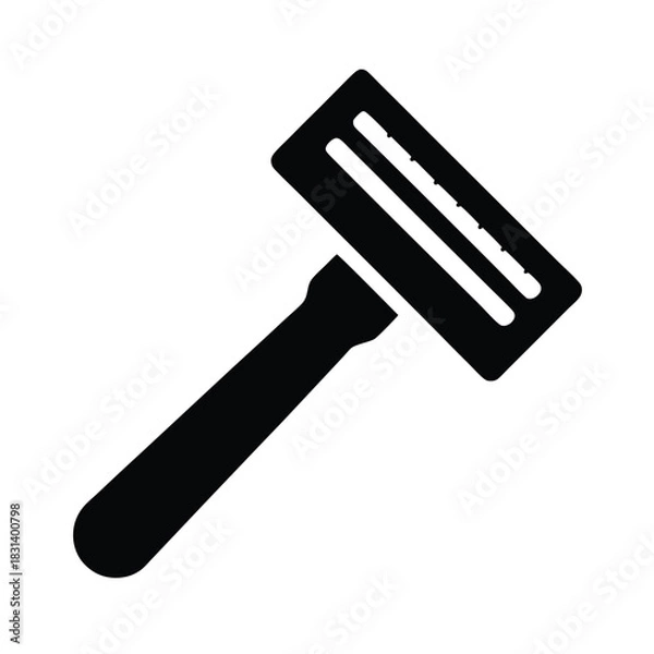 Obraz Razor Strap Vector Illustration