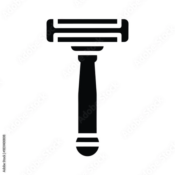 Obraz Razor Holder Vector Illustration