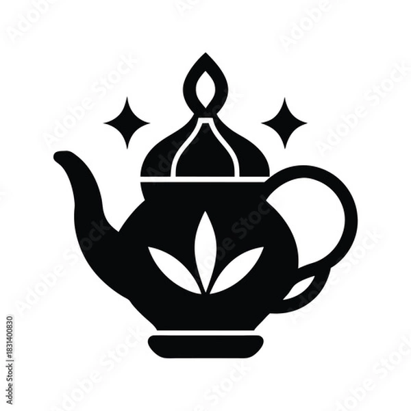Obraz Tea Ritual Vector Illustration