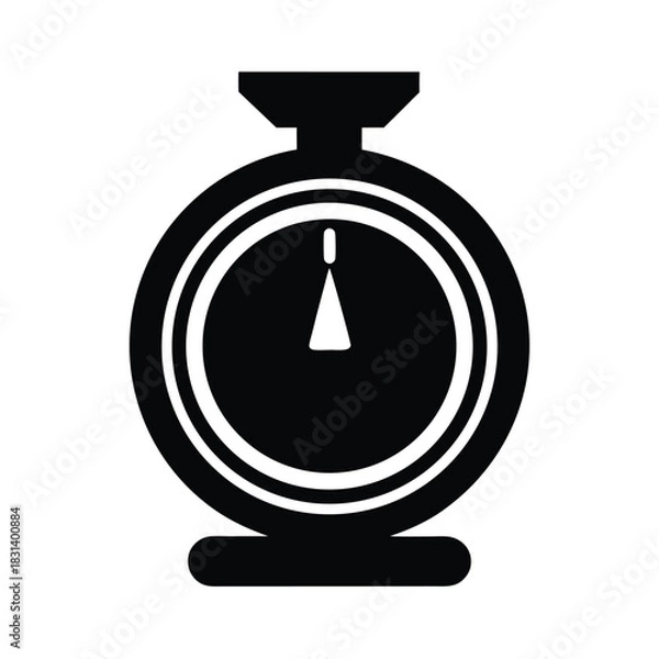 Obraz Salon Timer Vector Illustration