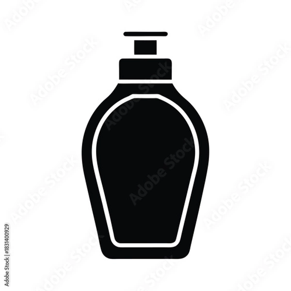 Obraz Shampoo Bottle Vector Illustration