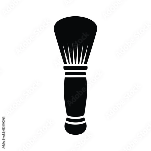 Obraz Shaving Brush Vector Illustration
