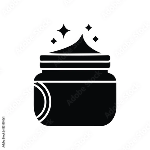 Obraz Styling Cream Jar Vector Illustration