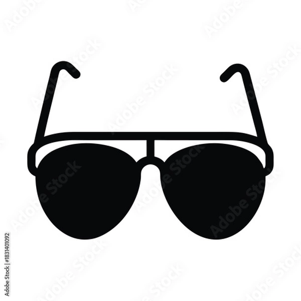 Obraz Sunglasses Pair Vector Illustration